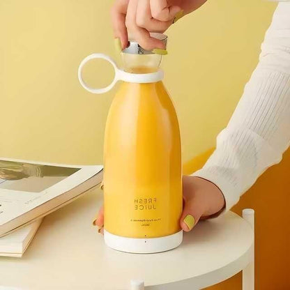 🍊 Electric Portable Mini Juicer Bottle 🥤 – Fresh Juice Anytime, Anywhere!