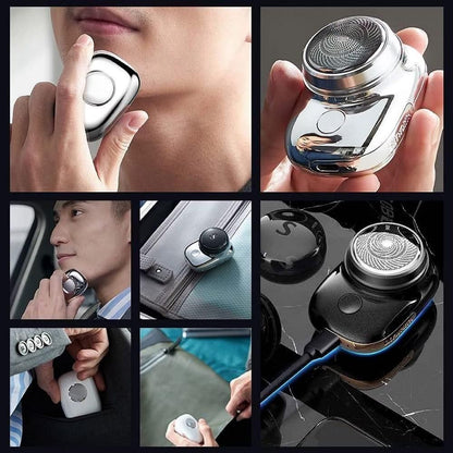 Mini Electric Shaver – Portable & Rechargeable Grooming Machine