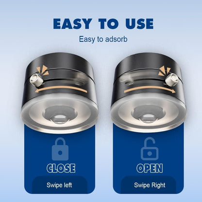 360° Magnetic Car Phone Holder – Strong Grip & One-Hand Operation