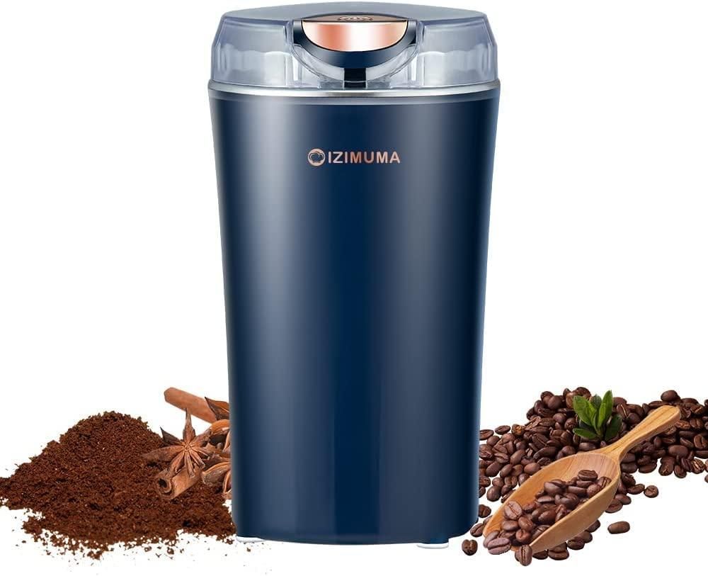 Electric Coffee Grinder – Fresh Coffee in Seconds, Random Color Surprise!"