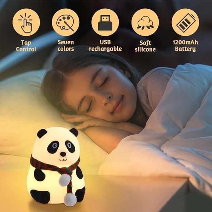 🐼 Adorable Panda Night Lamp – Perfect for Kids &amp; Home Decor
