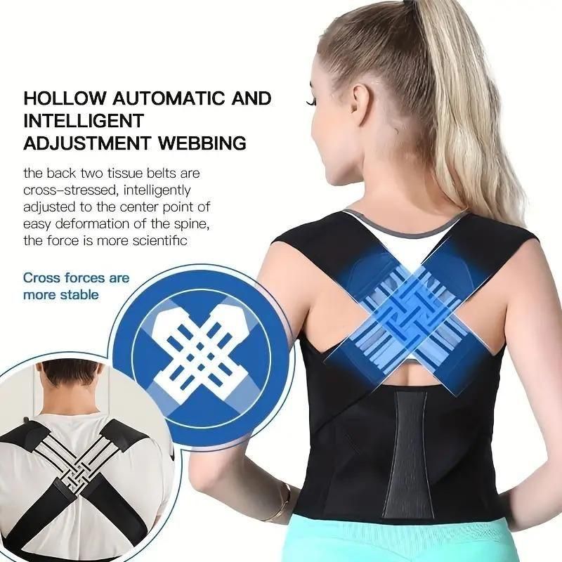 🔥Adjustable Back Posture Corrector/ Slouching Relieve Pain Belt Women Men