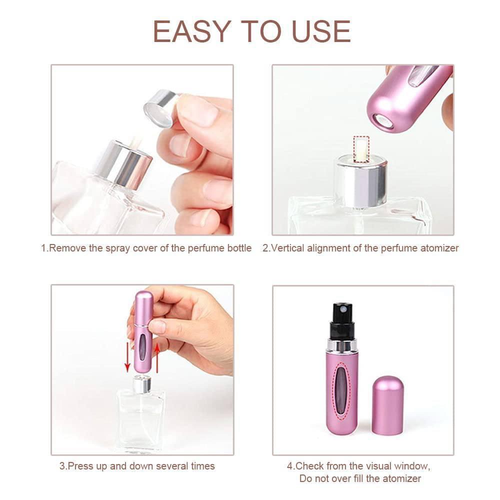 Portable Mini Refillable Perfume (Pack of 2)