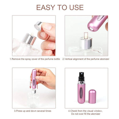 Portable Mini Refillable Perfume (Pack of 2)